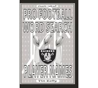 Pro Football Word Search - Raiders