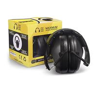 Pro For Sho 34dB NRR Hearing Protection Ear Muffs - Highest NRR in Compact Design - Ear Protection for Shooting, Gun Range, Industrial, and Sensory Use - Fits Adults to Kids