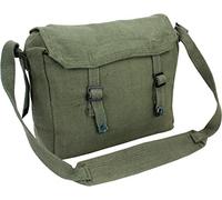 Pro Force Highlander Army Travel Shoulder Military Combat Day Bag Messenger Satchel Canvas Surplus Haversack Green