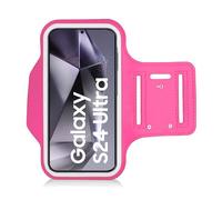 Pro_Gadgets_LTD Armband Case For Samsung Galaxy S24 Ultra / S23 Ultra / S22 Ultra / S21 Ultra/Note 20 Plus/Note 20 Ultra - for Running, Biking, Hiking, Walking and other Sports (Pink)