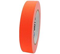 Pro-Gaff RS127OR24X25 24 mm x 25 yd Fluorescent Matt Cloth Tape