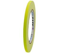 Pro-Gaff RS127YE6X25 6 mm x 25 yd Fluorescent Matt Cloth Tape