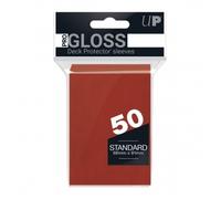 Ultra Pro Pro-Gloss Standard Sleeves - Red (50)