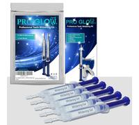 Pro Glow® 5X Gel Tubes - Teeth Whitening Refill Kit (15ml) | Professional Dental Strength | Enamel Safe Home Use