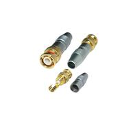 PRO GOLD BNC Male Solder Connector RF Coaxial Cable CCTV DVR Video Antenna Plug