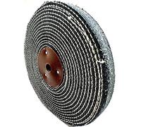Pro-Graad 1 Pack 8” Denim Buffing Wheel 8 inch x 5/8 inch Arbor Hole Extra Thick Denim Spiral Sewn Buff for Bench Grinder & Buffers, 2X Durability - Pack of 1