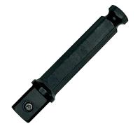 Pro-Graad 7/16 Hex to 1/2 Square Socket Adapter Drive Converter, Impact Driver Bit, Detent PIN, 2.5” Extension, 7/16” to 1/2” Impact Adapter, Works with 7/16inch Impact Driver & 1/2inch Electric Drill
