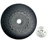 Pro-Graad 7” Angle Grinder Ribbed Rigid Backing Pad for Resin Fiber Discs, 7 inch x 5/8-11 Sanding Disc Backer Pad for Grinding, Sanding, Stripping on Metal, Wood, 7/8" Arbor - Grinder Attachment