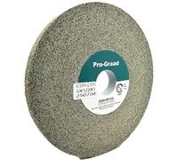 Pro-Graad EXL Deburring Wheel - 6" x 1/2" x 1" 9S Very Fine (400) Grit - Silicon Carbide - Metal Deburring, Finishing and Polishing Wheel - Convolute - (1 Pack)