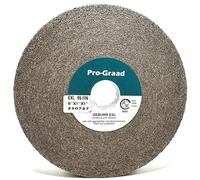 Pro-Graad EXL Deburring Wheel - 6" x 1" x 1" 9S Fine Grit - Silicon Carbide - Metal Deburring, Finishing and Polishing Wheel - Convolute - 05132 - (1 Pack)