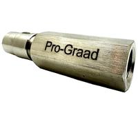 Pro-Graad Extra-Long Angle Grinder Flapper Adapter | Extended Reach 5/8”-11 Thread Rotary Tool Adapter with 1/8” & 1/4” Collets | Converts Angle Grinders for Grinding, Sanding, Polishing, Cutting