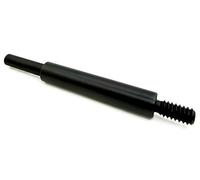 Pro-Graad MM20-4 Overlap Slotted Disc, Square Pad, Cross Pad, Cross Buff Quick-Change ¼-20 Threaded Mandrel, 3.5" Overall Length, 1/4" Shank Diameter, ¼”-20 Thread Size