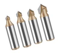 Pro-Grade 90°V Grooving Bit 12mm Steel Shank Design for Furniture Engraving & Profiling Professional V Grooves Router Bit