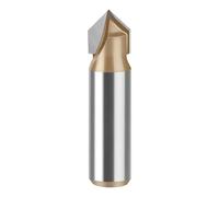 Pro-Grade 90°V Grooving Bit 12mm Steel Shank Design for Furniture Engraving & Profiling Shank Woodworking Milling Cutter
