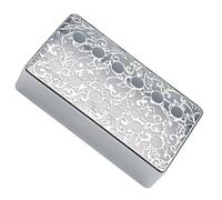 Pro-Grade Brass Guitar Pickup Cover - Vintage Tone Enhancer for Stage & Studio Electric Guitars Studio-ready Metal Guitar Cover