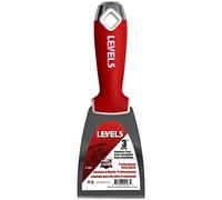 Pro Grade Level 5 3-Inch Soft-Grip Stainless Steel Drywall Putty Knife