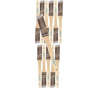 Angle Premium Wall / Trim House Paint Brush Set Great for Professional Painter And Home Owners Painting Brushes For Cabinet Decks Fences Interior Exterior & Commercial Paintbrush. (12pk 1A)