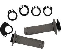 Pro Grip 709 Lock On Motocross MX Bike Grips With 6 Cams Grey
