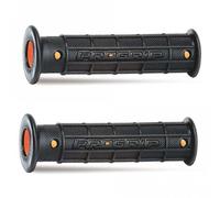 Pro Grip 727 ATV Quad Handlebar Grips (Black w/Orange)