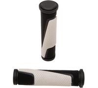 Pro Grip Motorcycle 807 ATV / MTB Double Density Open End Grips Black / White