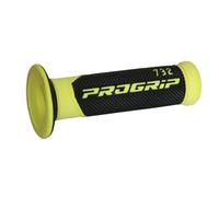 PRO GRIP GRIPS DOUBLE DENSITY ROAD 732 CLOSED END BLACK/FLUO YELLOW PA073200GI02