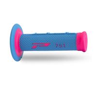 Pro Grip Handlebar Grips 791 Flo Pink/Light Blue Blue|Pink