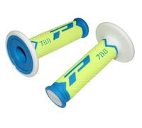 Pro Grip Triple Density Offroad 788 Closed End Grips Blue / Fluo Yellow / White