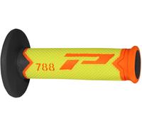 Pro Grip Triple Density Offroad 788 Closed End Grips Fluo Orange/Yellow/Black
