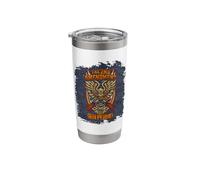 Pro Gun Second Amendment is My Gun Permit American Flag Stainless Steel Insulated Tumbler