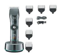 Pro Hair Clipper, Professional Clipper Men's Barber Beard Trimmer Cordless Rechargeable Hair Cutting Machine Electric Hair Trimmers For Men