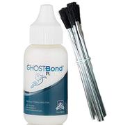 Pro Hair Labs - Ghostbond Platunum - Full Head Bond For Poly & Lace | Wig Glue Hair Adhesive Specially Formulated For High Humidity, Heavy Perspiration, And Oily Scalps - 1.3oz + 5 Application Brushes