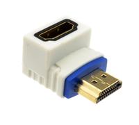 kenable PRO HDMI 2.0 Right Angle Adapter Socket to Plug High Speed 90 Degree