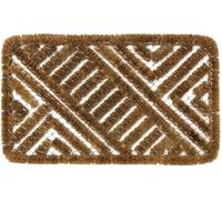 Pro Home Door Mat 30x35cm - Stiff Bristle Coir Door Mats Outdoor with Anti-Slip Rubber Back - Compact Outdoor Mat for Mud Removal, Garden Steps, Porch or Entryways (Pack of 1) (40x 60cm Mat)