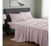 Pro Home Double Flat Sheet Thermal Flannelette 200 Thread Count,100% Brushed Cotton, Premium Hotel Quality Ultra Soft Luxury Bedding Sheet Wrinkle, Stain & Fade Resistant Top Sheet