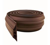 Pro Home Floor Cable Protector Heavy Duty Rubber Wire Cover Non-Slip Protect Cables & Prevent Trip Hazards Outdoor Cord Protector (brown, 1m)