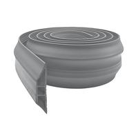 Pro Home Floor Cable Protector Heavy Duty Rubber Wire Cover Non-Slip Protect Cables & Prevent Trip Hazards Outdoor Cord Protector (grey, 9m)