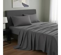 Pro Home Single Flat Sheet Thermal Flannelette 200 Thread Count,100% Brushed Cotton, Premium Hotel Quality Ultra Soft Luxury Bedding Sheet Wrinkle, Stain & Fade Resistant Top Sheet
