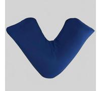 Pro Home V Pillow Case - Soft V Shaped Pillow Case For Adults | Triangular V Shape Pilow Case For Neck, Back & Side Sleepers | V Cushion Cover For Adults (Blue, V Pillow With Pillowcase)