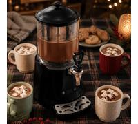 Pro Hot Cocoa Making Machine 10L 400W Fast Heating 40W Stirring Black