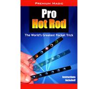Pro Hot Rod (BLACK) by Premium Magic, Magic Trick, No Skill Required, Beginner, Close Up Magic