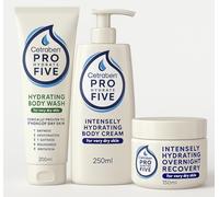 PRO Hydrate affordable Bundle - Body Lotion 250ml + Gentle Recovery cream 150ml + Body Wash 250ml (3 items).