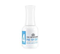 Pro Impressions - 2 In 1 Dip & Acrylic Powder - Step 4 - Pro Top Coat - 15ml (Coloured Acrylic, Dip Powder, Overlay)