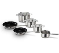 Bosch Hausgeräte HEZ9SE060 Hob Accessories 6-Piece Cookware Set 4 Pots 2 Pans for Electric Hobs and Induction Hobs Made in Germany