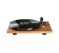 Pro-Ject Audio Systems E1 Plug and Play Turntable with Built-in Phono Preamp and Bluetooth 5.0 Transmitter in Walnut