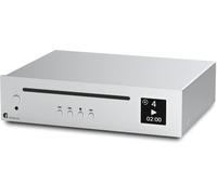 Pro-Ject CD Box S3, Ultra compact CD Player with 1:1 bit-accurate CD playback, Silver (Silver)