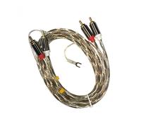 Pro-Ject Connect it RCA E, Semi-balanced phono interconnect cable with earth leads, 123cm