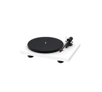 Pro-Ject Debut Carbon EVO, Audiophile turntable with Carbon Fiber tonearm, Electronic Speed Selection and pre-mounted Ortofon 2M Red phono cartridge (Satin White)