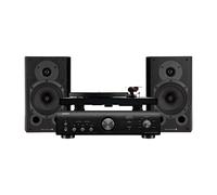 Pro-Ject Debut Carbon EVO Denon PMA-600NE & Wharfedale Diamond 9.1 Hi-Fi Package Black