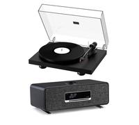 Pro-Ject Debut Carbon EVO Turntable and Ruark R3s Music System Black HiFi Package