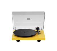 Pro-Ject Debut EVO 2, Next Generation Audiophile Turntable with Carbon Fiber tonearm, Electronic Speed Selection and pre-Mounted Pick it MM EVO Cartridge, Made in Europe (Golden Yellow Satin)